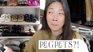 CUSTOM CLOSET TOUR Regrets And Big Travel Plans [upl. by Rina]