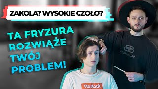 Zakola Wysokie Czoło Ta Fryzura rozwiąże Twój Problem [upl. by Charita516]