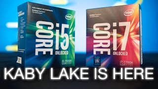 Intel Kaby Lake Core i7 7700K  i5 7600K Worth the Upgrade [upl. by Hilliard]