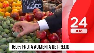 160 Exportación y cambio climático aumentan el precio de la fruta  24 Horas TVN Chile [upl. by Tito420]