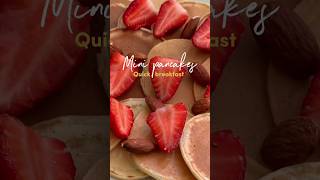 Perfect fluffy pancakes 🥞💗✨fypシ゚viral recipe food pancake strawberry honey youtubeshorts [upl. by Aneeuqal714]