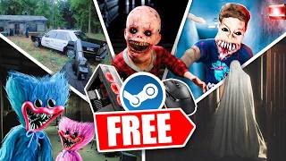 Top 10 FREE Horror Games 2025 NEW [upl. by Ardiekal]