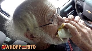 Angry Grandpa  The Burger King Whopperito [upl. by Edniya]