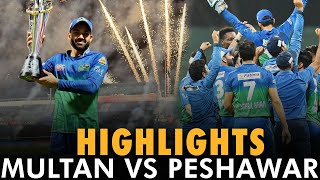 Full Highlights  Multan Sultans vs Peshawar Zalmi  Final Match 34  HBL PSL 6  MB2T [upl. by Eissen862]