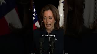 Kamala Harris says Iran is a destabilising dangerous force in Middle East [upl. by Haisa]