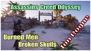 Assassins Creed Odyssey Burned Men Broken Skulls Weekly Challenge Walkthrough [upl. by Weigle]