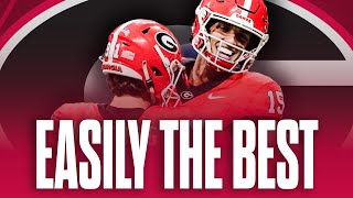 Georgia Football Reminded Us Why Theyre The Best Team In CFB  Georgia vs Clemson Recap [upl. by Truk]