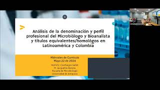 Análisis del perfil del Microbiólogo y Bioanalista y homólogos en Latinoamérica y Colombia [upl. by Belter816]