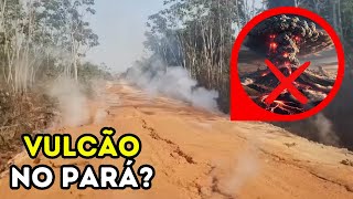 Mistério no Pará Fumaça SAI DO CHÃO em Estrada O que está acontecendo [upl. by Kimberli740]