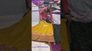 Chickpet bangalore wholesale traditional lehenga rns fashions dm 9019774957 [upl. by Sadoff]