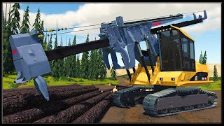 Whole Day In The Propac Delimber  TimeLapse Logging 40  Farming Simulator 2019  FDR Logging [upl. by Sachi648]