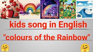 kids song in Englishcolours of the Rainbow [upl. by Laney893]