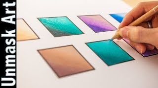 7 Ways of Blending Colored Pencils for Beginners [upl. by Hildagarde]