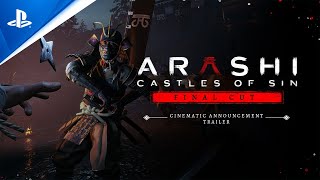 Arashi Castles of Sin  Final Cut  Cinematic Announcement Trailer  PS VR2 Games [upl. by Notsnhoj]