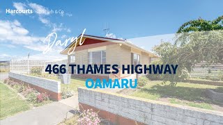 466 Thames Highway Oamaru  Daryl Siggleko [upl. by Ymarej]