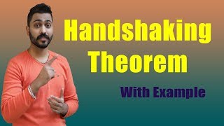 Handshaking Theorem in Graph Theory  Imp for UGC NET and GATE [upl. by Palladin]