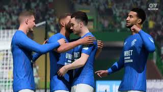 EA Sports FC 24 Gameplay  Celtic vs Rangers  Scottish League All Goals amp Highlights [upl. by Rapsag]