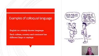 Colloquial language  explained for Queensland students [upl. by Enowtna]