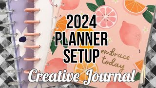 2024 Planner Setup Series pt 2  Setting up my Creative Journal  Happy Planner Bullet Journal [upl. by Pickett814]