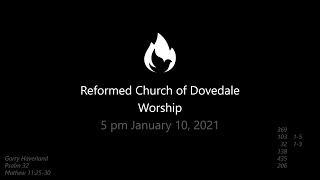 Dovedale Worship 5pm January 10 2021 [upl. by Kristos581]