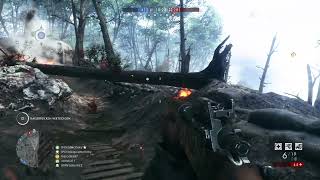 Battlefield 1 PS4 CQ Argonne Forest M1917 Enfield 293 [upl. by Znerol889]