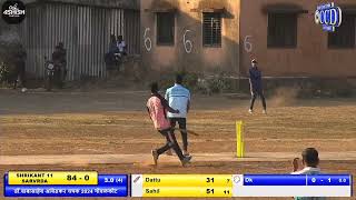 Dattu Sawant Man from Savarde half century 63 Run 13 Ball [upl. by Seuqirdor]