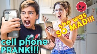 KID MAKES HIS MOM JEALOUS WITH IPHONE PRANK SO FUNNY  The Royalty Family [upl. by Mitzie]