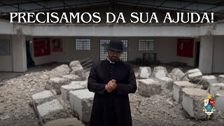 AJUDENOS A ERGUER O TELHADO DA NOSSA PARÓQUIA [upl. by Ylrebmek]