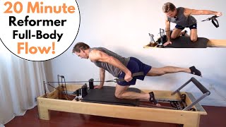 Reformer Full Body FLOW  Stability Mobility amp Strength [upl. by Albarran718]