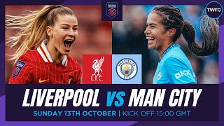 LIVERPOOL VS MAN CITY LIVE  WOMENS SUPER LEAGUE WATCHALONG  TFC LIVE [upl. by Eelaroc]