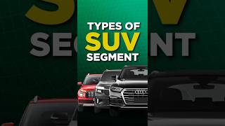 Types of SUV Segment 🚙🔥 shorts suv automobile [upl. by Amikay458]