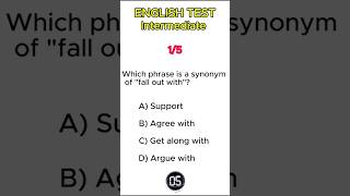 English Test Intermediate Level englishimprove testyourknowledge intermediatelevel englishtest [upl. by Aneert]