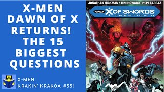 15 Biggest Questions in XMen Dawn of X Comics May 2020  Krakin Krakoa 55 [upl. by Eleaffar]