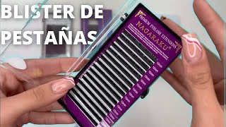 Blister Extensiones de Pestañas ¿CUAL ES MEJOR Comparando Nagaraku Natuhana London Lash Decemars [upl. by Thebault]