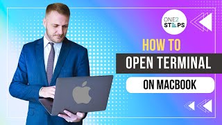 How to Open Terminal in Mac 2024 [upl. by Dulcle577]