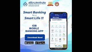 IOBs Mobile Banking App [upl. by Justus]