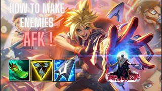 No killing strategy makes opponent go AFK ADC Wave management analysis [upl. by Eylk652]