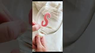 DIY Personalized Wine Glasses with Glitter [upl. by Awe896]