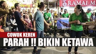 NGAKAK  COWOK INI BIKIN PERUT KAKU  SIMALAKAMA  ANGKLUNG RAJAWALI MALIOBORO  PART1 [upl. by Aneelehs]