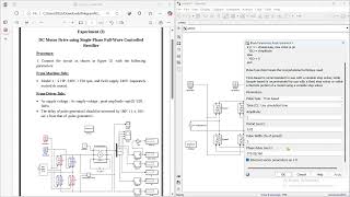 شرح التجربة الثانية DC Motor Drive using SinglePhase FullWave Controlled Rectifier [upl. by Reynard]