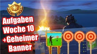 Erziele mindestens 5 Punkte bei Schießständen  Alle Aufgaben  Geheim Banner  Season 7 Woche 10 [upl. by Naillij]