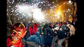 Fiery Frenzy The Spectacle of Correfocs [upl. by Venezia]