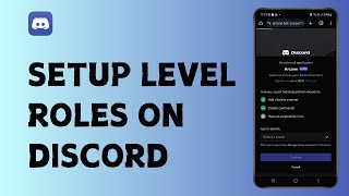 How to Setup Level Roles on Discord Server [upl. by Anwahsal]