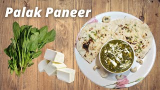 Palak Paneer Recipe  how to make palak paneer recipe restaurant style [upl. by Ahsenom]