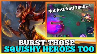 Burst Those Tank and Squishy Heroes with This New Build on Karrie  MLBB [upl. by Tallbot]