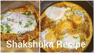 Shakshuka Recipe  Quick Egg Shakshuka Recipe  Breakfast Recipe [upl. by Yetah812]