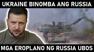 Grabe UKRAINE WINASAK ang AIR BASE ng RUSSIA EROPLANO ng RUSSIA UBOS [upl. by Arbmahs]