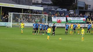 Caernarfon Town FC 31 Carmarthen Town AFC [upl. by Namlak]