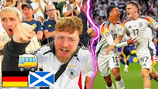 Deutschland vs Schottland  EM Stadionvlog 🇩🇪🏴󠁧󠁢󠁳󠁣󠁴󠁿  LEGENDÄRER AUFTAKT DER 🚌 TOUR  ViscaBarca [upl. by Nauqram]