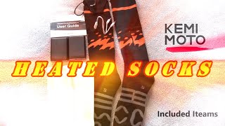 Kemimoto Heated Socks Unboxing amp Initial Review [upl. by Boardman]